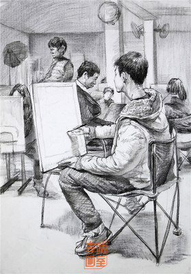 北京畫室,北京畫室速寫作品,北京畫室速寫培訓,速寫培訓班,北京美術培訓