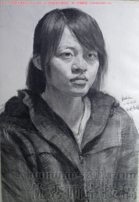 北京歷史畫室,美術(shù)高考素描頭像投稿作品2013120306