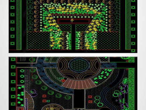 工廠辦公樓綠化CAD平面圖 設計與3D效果圖下載指南